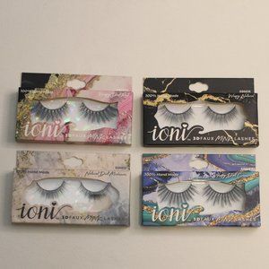 Ioni 3D Faux Mink Eyelashes Collection 4 Pack